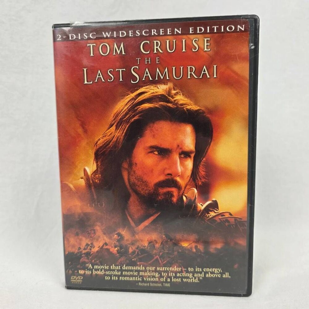 Last Samurai DVD Tom Cruise 2 Disc Movie